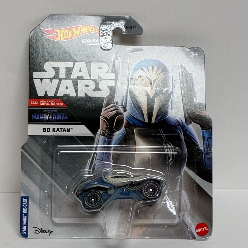 Hot Wheels Star Wars BO KATAN Vehicle 2021 The Mandalorian Character Cars NEW